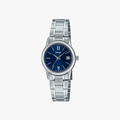 [ประกันร้าน] Casio นาฬิกาข้อมือผู้หญิง รุ่น LTP-V002D-2B3UDF-S Standard Silver - 1
