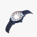 Lee นาฬิกาข้อมือ Metropolitan LEF-F164ALV2-7L แบรนด์แท้ USA สายหนังหุ้มยีนส์สีน้ำเงิน กันน้ำ ระบบอนาล็อก - 2