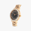 [ประกันร้าน] CITIZEN นาฬิกาข้อมือผู้หญิง รุ่น EL3048-53E AQ Mid Black Dial Gold - 2
