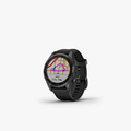 fenix 7s Sapphire Solar,Carbon Gray DLC with Black Silicone Band - 4