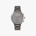 Police Gifford grey stainless steel watch - 1