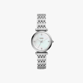Fossil Carlie Three-Hand Stainless Steel Watch - Silver - 1