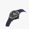 Lee นาฬิกาข้อมือ Metropolitan LEF-F163ABV2-1S แบรนด์แท้ USA สายหนังหุ้มยีนส์สีน้ำเงิน กันน้ำ ระบบอนาล็อก - 2