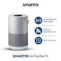 [ประกันศูนย์ไทย1ปี] Smartmi Air Purifier P1 รุ่น SM0005 เครื่องฟอกอากาศเซ็นเซอร์คู่ดักจับทั้ง PM2.5/PM10 - สีเงิน - 1