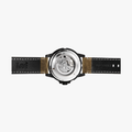 Lee นาฬิกาข้อมือ Metropolitan LES-M55DBL5-91 แบรนด์แท้ USA สายหนังสีน้ำตาล กันน้ำ ระบบอนาล็อก - 3