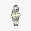 [ประกันร้าน] CASIO นาฬิกาข้อมือผู้หญิง รุ่น LTP-V001SG-9B-S Standard - 1