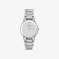 [ประกันร้าน] CITIZEN นาฬิกาข้อมือผู้หญิง รุ่น GA1050-51A Eco-Drive Axiom White Dial Silver - 1