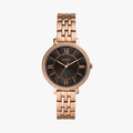 Fossil Ladies Lyric Three-Hand Stainless Steel Watch - Rose Gold - 1