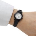 [ประกันร้าน] CASIO นาฬิกาข้อมือผู้หญิง รุ่น LQ139AMV-7B3 Classic Ladies White Dial Black - 3