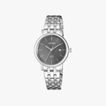[ประกันร้าน] CITIZEN นาฬิกาข้อมือผู้หญิง รุ่น EU6090-54H AQ Mid Grey Dial Silver - 1