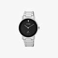 [ประกันร้าน] CITIZEN นาฬิกาข้อมือผู้หญิง รุ่น EQ9060-53E AQ Mid Quartz Ladies Black Dial Silver - 1