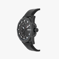 Police Black Leather strap watch  - 2