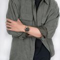 [ประกันร้าน] CITIZEN นาฬิกาข้อมือผู้ชาย รุ่น BF2022-55H Black Analog Dial Gold - 4