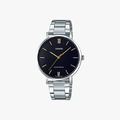 [ประกันร้าน] CASIO นาฬิกาข้อมือผู้หญิง รุ่น LTP-VT01D-1BUDF-S Standard Silver - 1