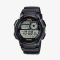 [ประกันร้าน] CASIO นาฬิกาข้อมือผู้ชาย รุ่น AE-1000W-1AVDF-S Standard World Time Map Black - 1