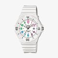[ประกันร้าน] CASIO นาฬิกาข้อมือผู้หญิง รุ่น LRW-200H-7BVDF-S Standard White Dial White - 1