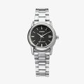 [ประกันร้าน] CASIO นาฬิกาข้อมือผู้หญิง รุ่น LTP-V002D-1A Casio Standard Black Dial Silver - 1