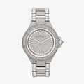 Camile Silver Crystal Pave Dial - Silver - 1