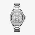 Wren Crystal Pave Dial Chronograph - Silver - 1