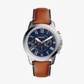 Grant Chronograph Navy Blue Dial - Brown - 1