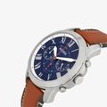 Grant Chronograph Navy Blue Dial - Brown - 2