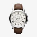 Grant Chronograph Brown Leather - Brown - 1