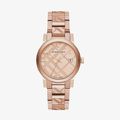 The City Engraved Check - Rose Gold - 1