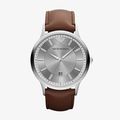 Classic Silver Dial - Brown - 1