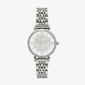 Gianni White Crystal Pave Dial - Silver - 1