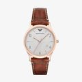 White Dial Cognac Leather - Brown - 6