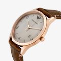 White Dial Cognac Leather - Brown - 7