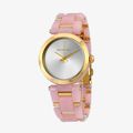 Delray Gold-Tone Dial - Gold, Pink - 1