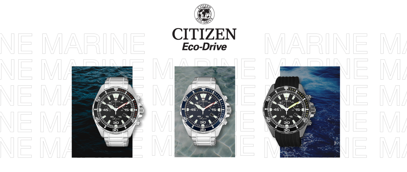 Citizen eco-drive marine