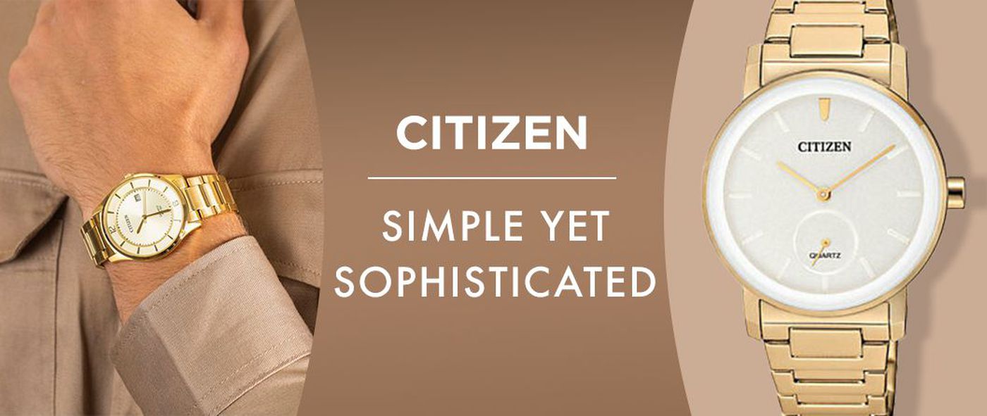 Citizen | Simple yet Sophisticated