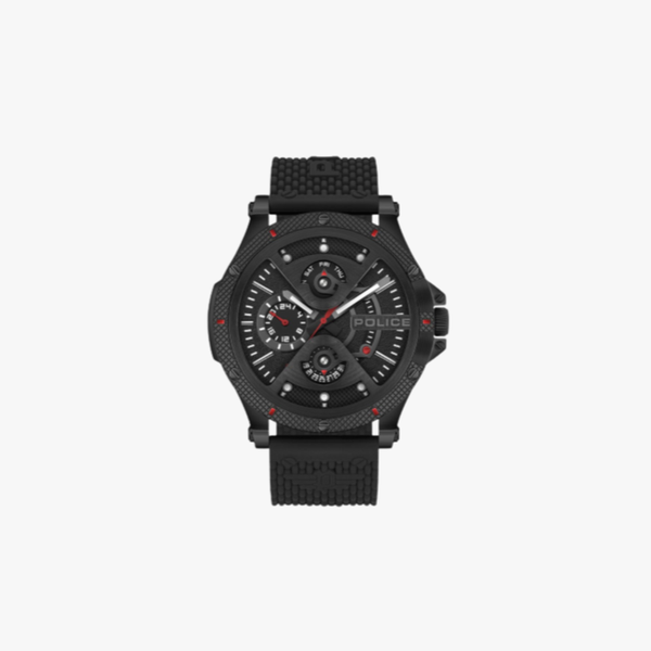 นาฬิกาข้อมือผู้ชาย Police Multifunction SURIGAO watch รุ่น PEWJQ2110551 สีแดง
