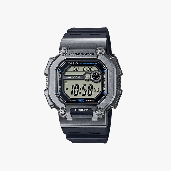 [ประกันร้าน] Casio นาฬิกาข้อมือผู้ชาย รุ่น W-737H-1A2VDF-S Standard Black