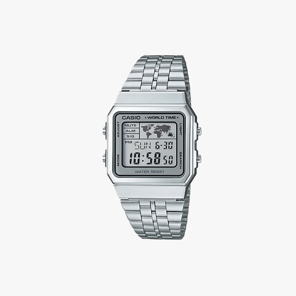 [ประกันร้าน] Casio นาฬิกาข้อมือ รุ่น A500WA-7DF-S Standard Silver