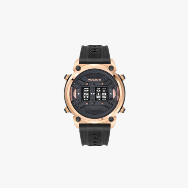 นาฬิกาข้อมือผู้ชาย Police Multifunction ROTOR watch รุ่น PEWJP2108303 สีดำ