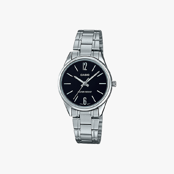 [ประกันร้าน] CASIO นาฬิกาข้อมือผู้หญิง รุ่น LTP-V005D-1BUDF-S Standard Silver