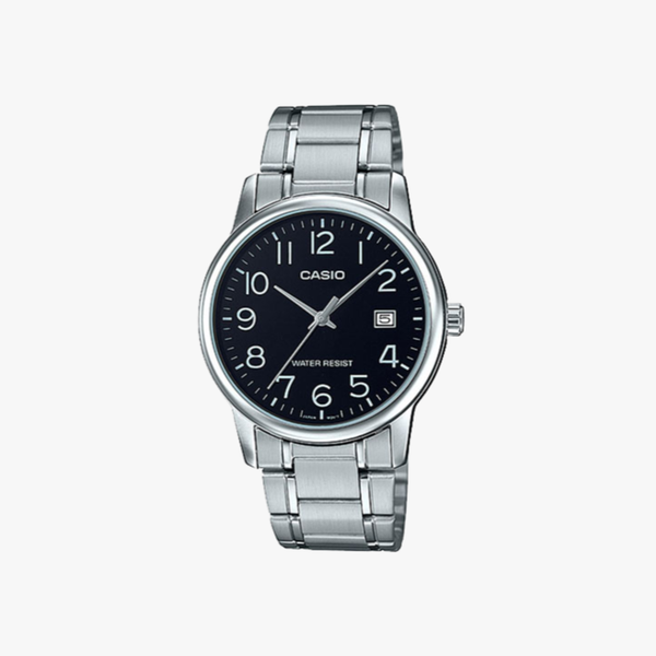 [ประกันร้าน] Casio นาฬิกาข้อมือผู้ชาย รุ่น MTP-V002D-1BUDF-S ENTICER Silver