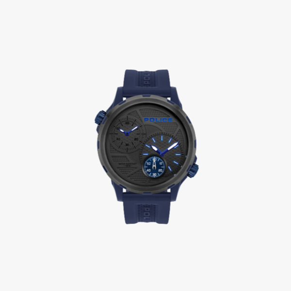 นาฬิกาข้อมือผู้ชาย Police Multifunction QUITO watch รุ่น PL-16019JPBLU/13P สีน้ำเงิน