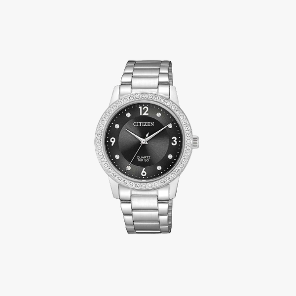 [ประกันร้าน] CITIZEN นาฬิกาข้อมือผู้หญิง รุ่น EL3090-81H AQ Mid Quartz Watch
