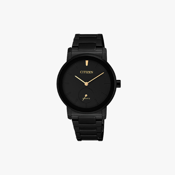 [ประกันร้าน] CITIZEN นาฬิกาข้อมือผู้หญิง รุ่น EQ9065-50E AQ Mid Black Dial Black