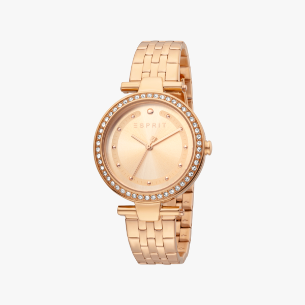 Rose gold ESPRIT FINE ES1L153M0075 Watch