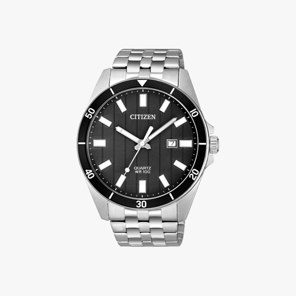[ประกันร้าน] CITIZEN นาฬิกาข้อมือผู้ชาย รุ่น BI5050-54E AQ Mid Stainless Steel Casual Silver