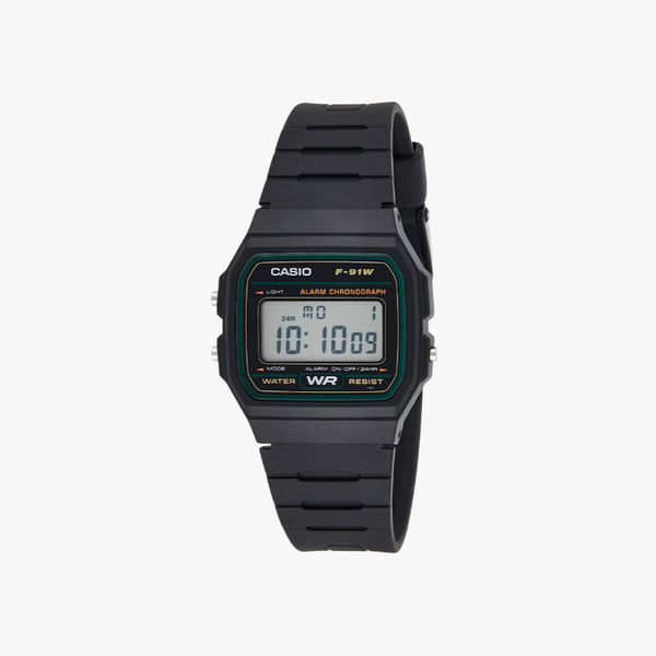 [ประกันร้าน] CASIO นาฬิกาข้อมือผู้ชาย รุ่น F-91W-3SDG-S Classic Black