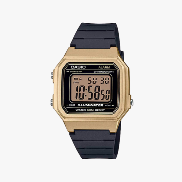 [ประกันร้าน] CASIO นาฬิกาข้อมือผู้ชาย รุ่น W-217HM-9AVDF-S Standard Black