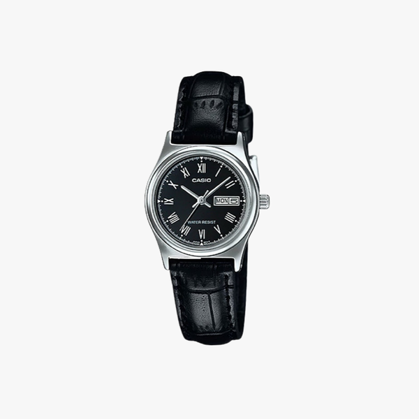 [ประกันร้าน] CASIO นาฬิกาข้อมือผู้หญิง รุ่น LTP-V006L-1B-S Standard Black