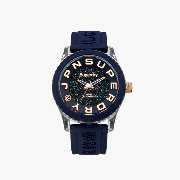 Blue Superdry Tokyo Shimmer SYL174URG watch