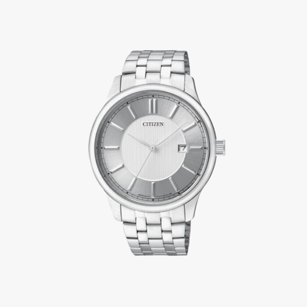 [ประกันร้าน] CITIZEN นาฬิกาข้อมือผู้ชาย รุ่น BI1050-56A AQ Mid Silver Dial Silver